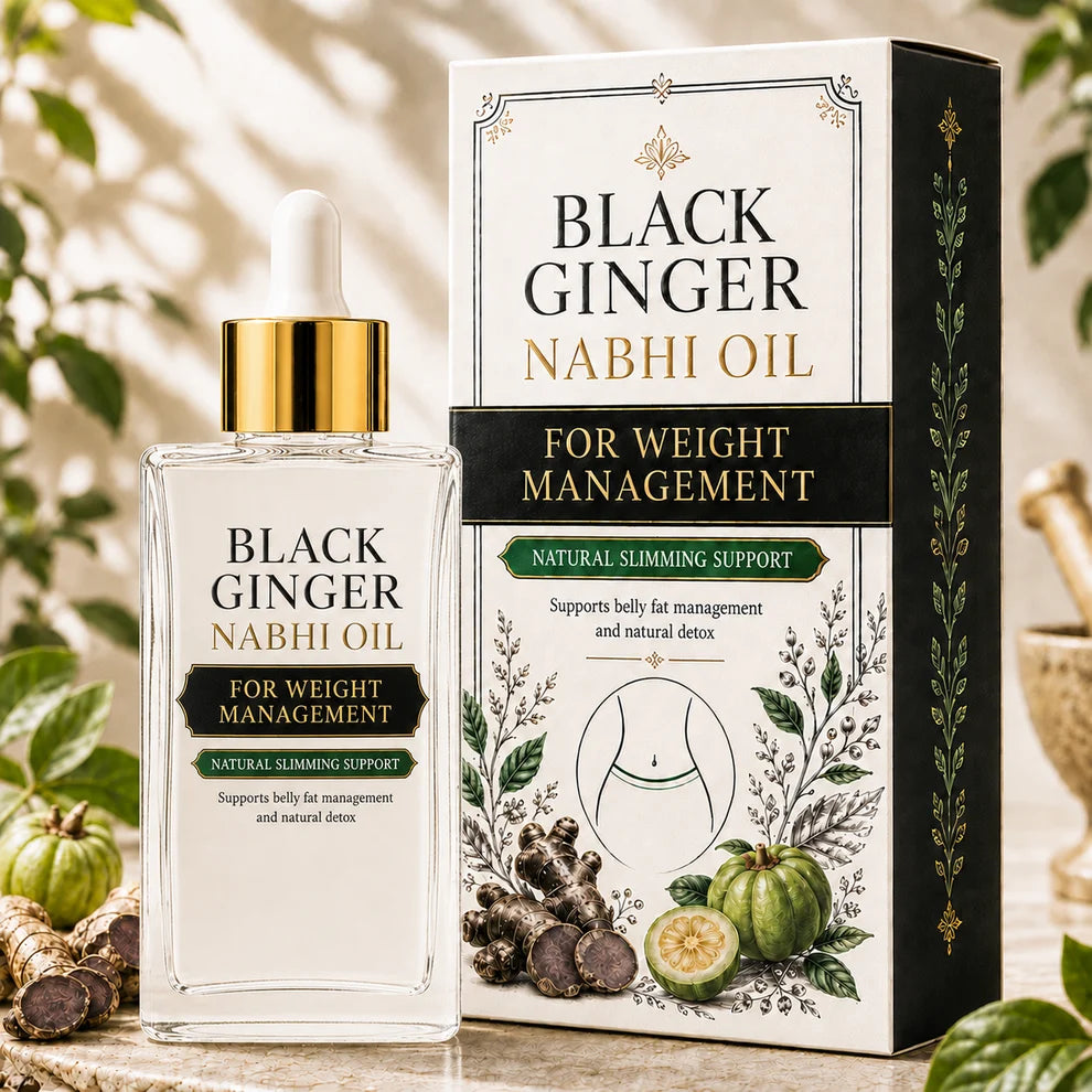 Black Ginger Weight Management & Body Detoxification
