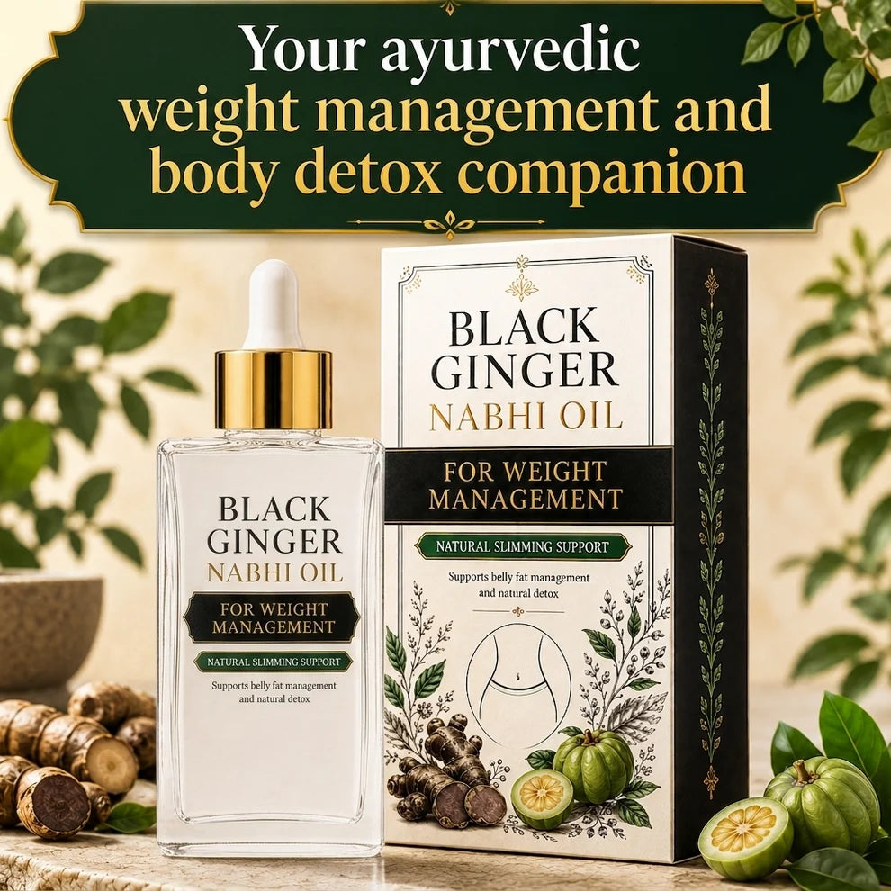 Black Ginger Weight Management & Body Detoxification