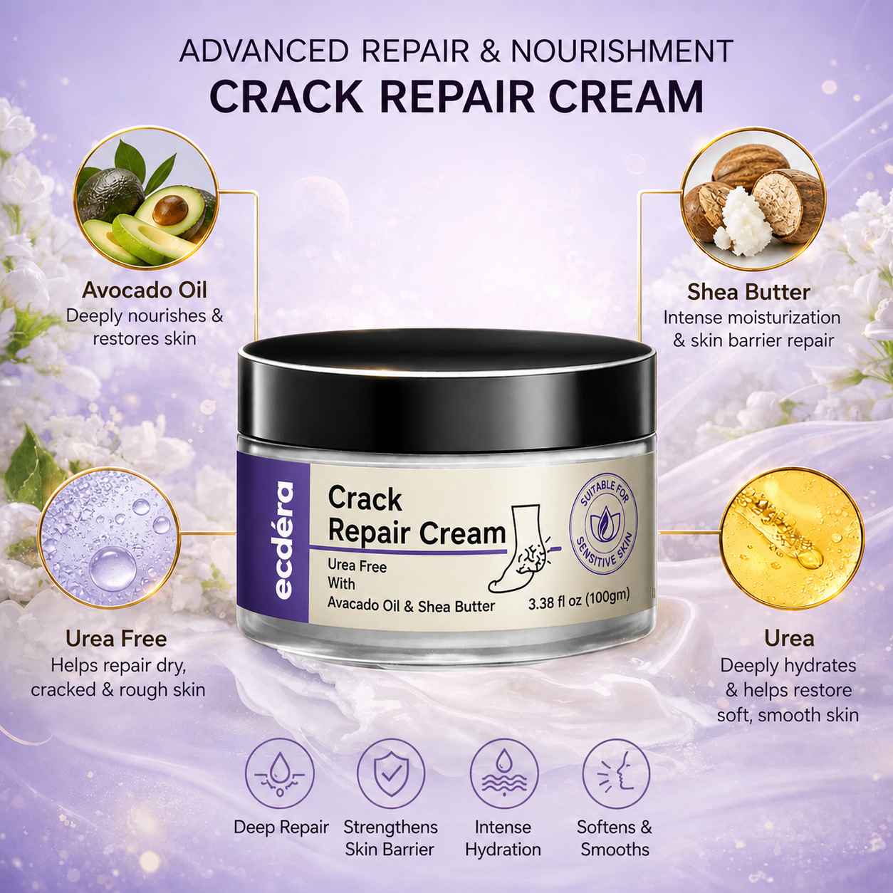 Advance Foot Crack Repair Cream 100 ml