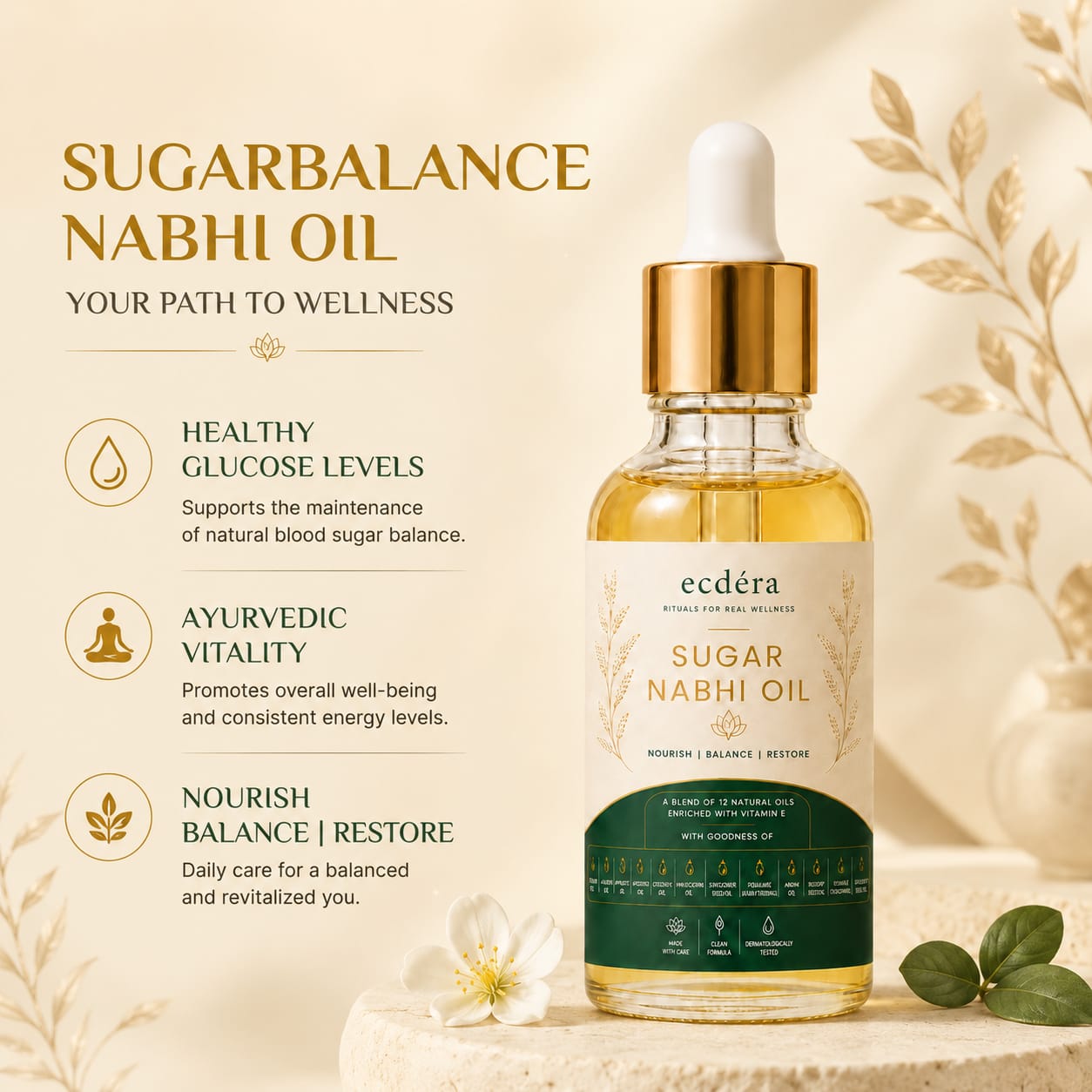 Sugar Balance Nabhi Oil