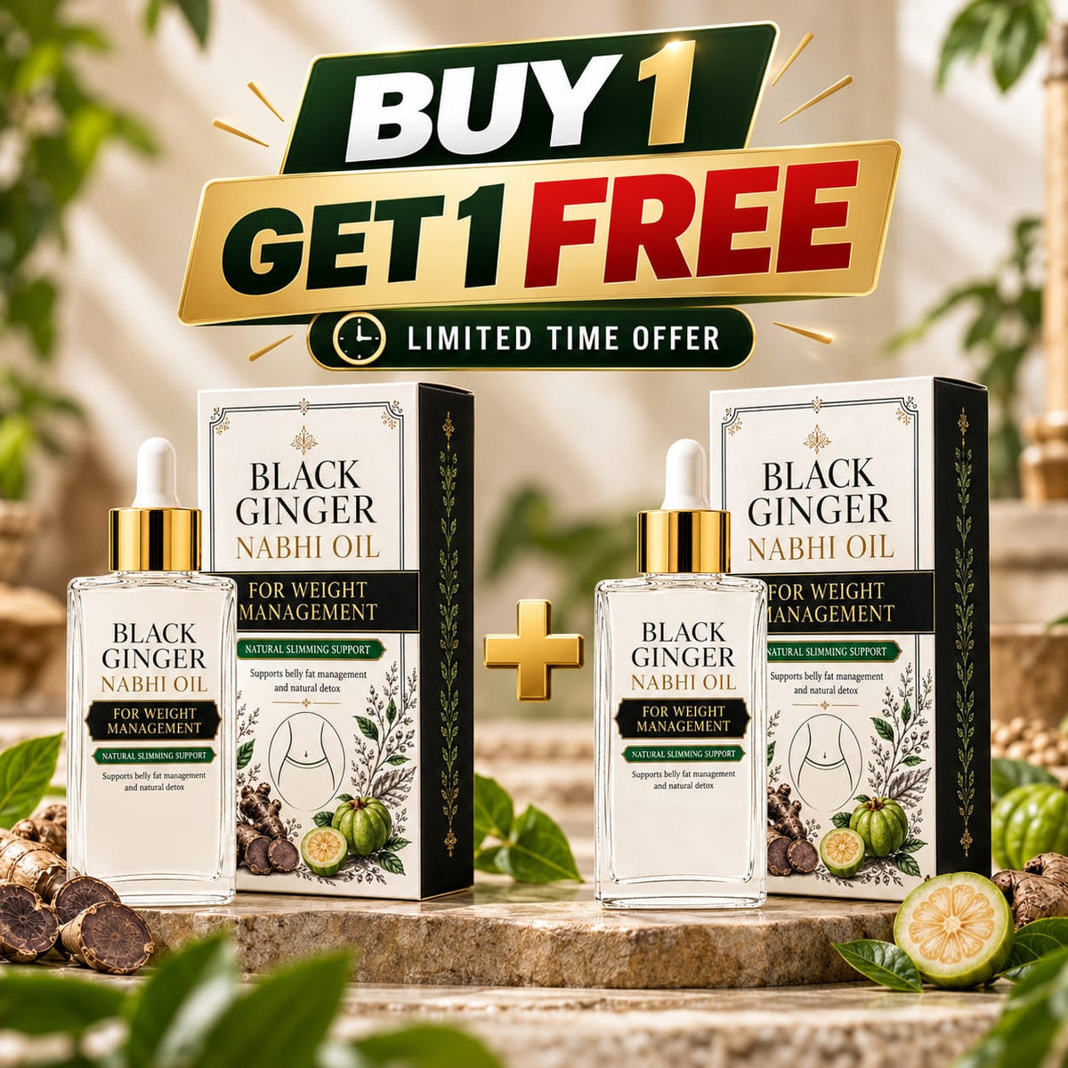 Black Ginger Weight Management & Body Detoxification